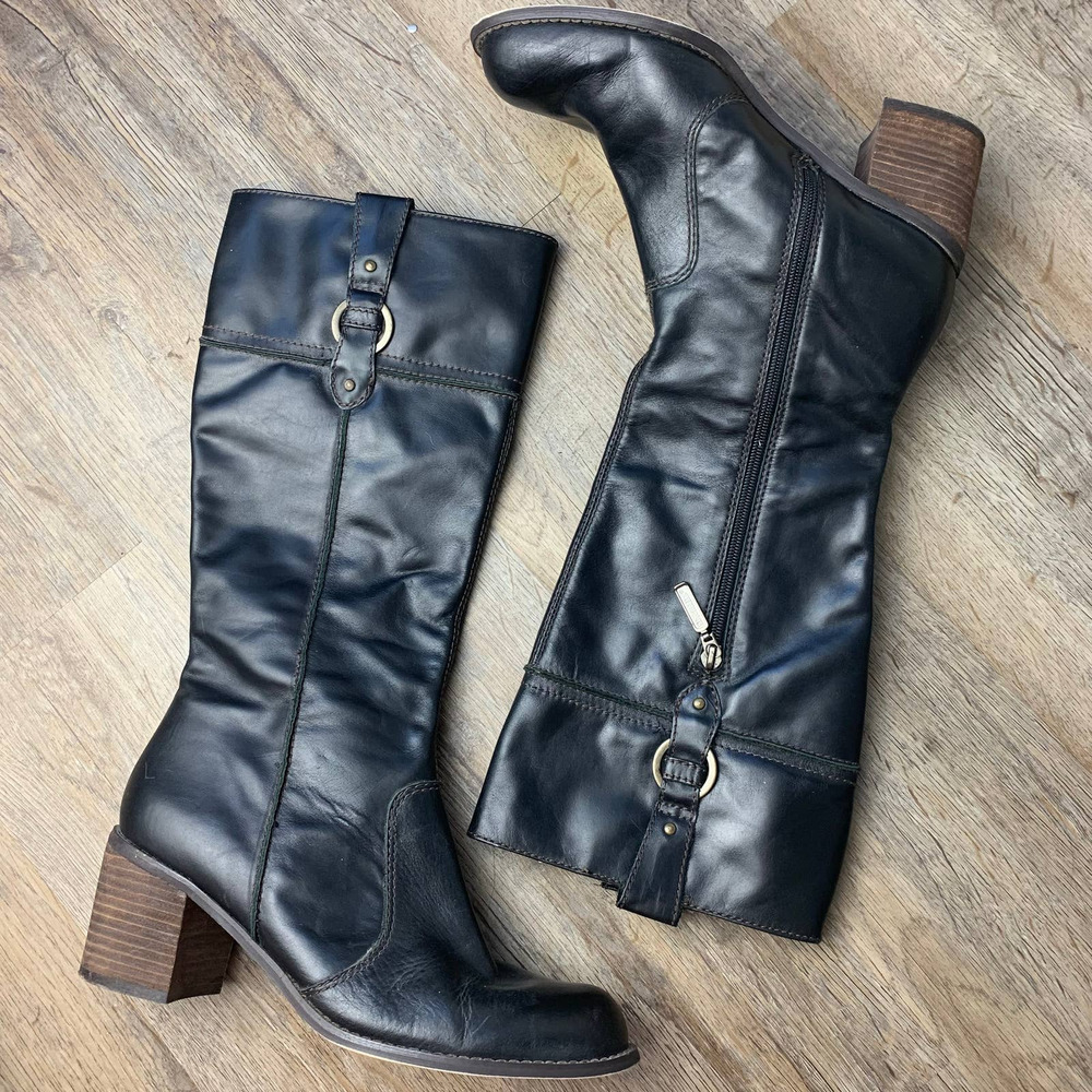 SEYCHELLES Anthropologie Black Boots